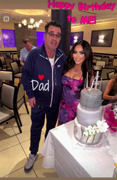 angelina and her dad jersey shore|angelina jersey shore biological father.